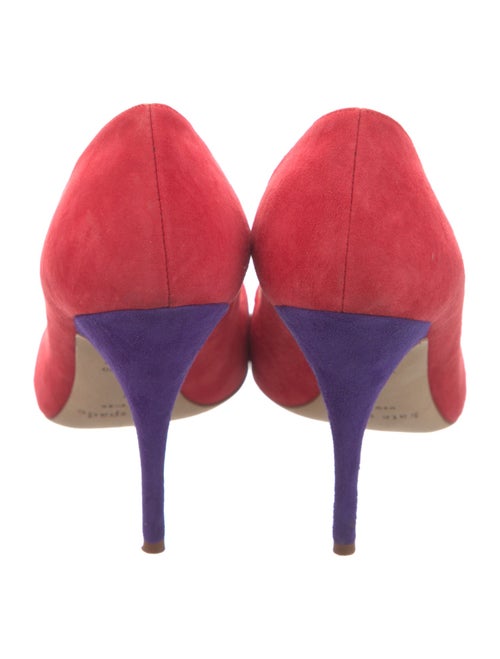 Kate Spade New York Suede Bow Accents Pumps