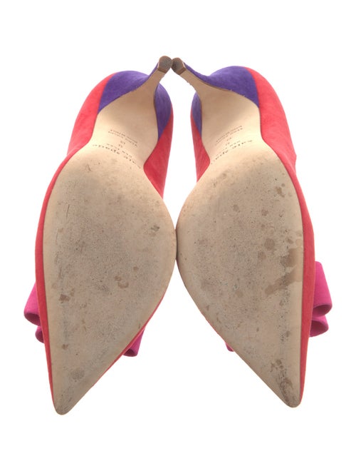 Kate Spade New York Suede Bow Accents Pumps