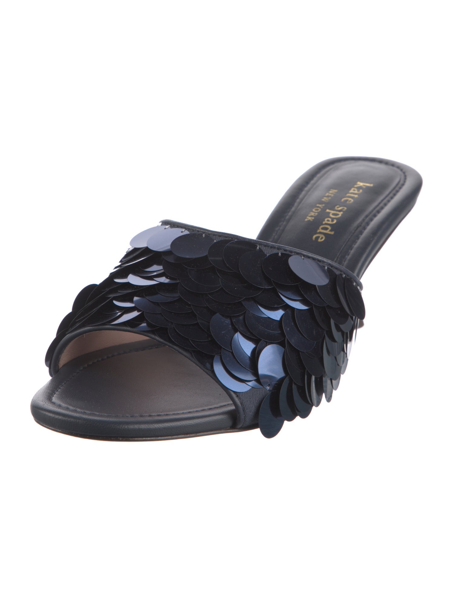 Kate Spade New York Sequins Sequin Embellishments Slides
