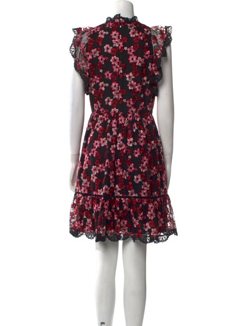 Kate Spade New York Floral Print Mini Dress