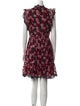 Kate Spade New York Floral Print Mini Dress