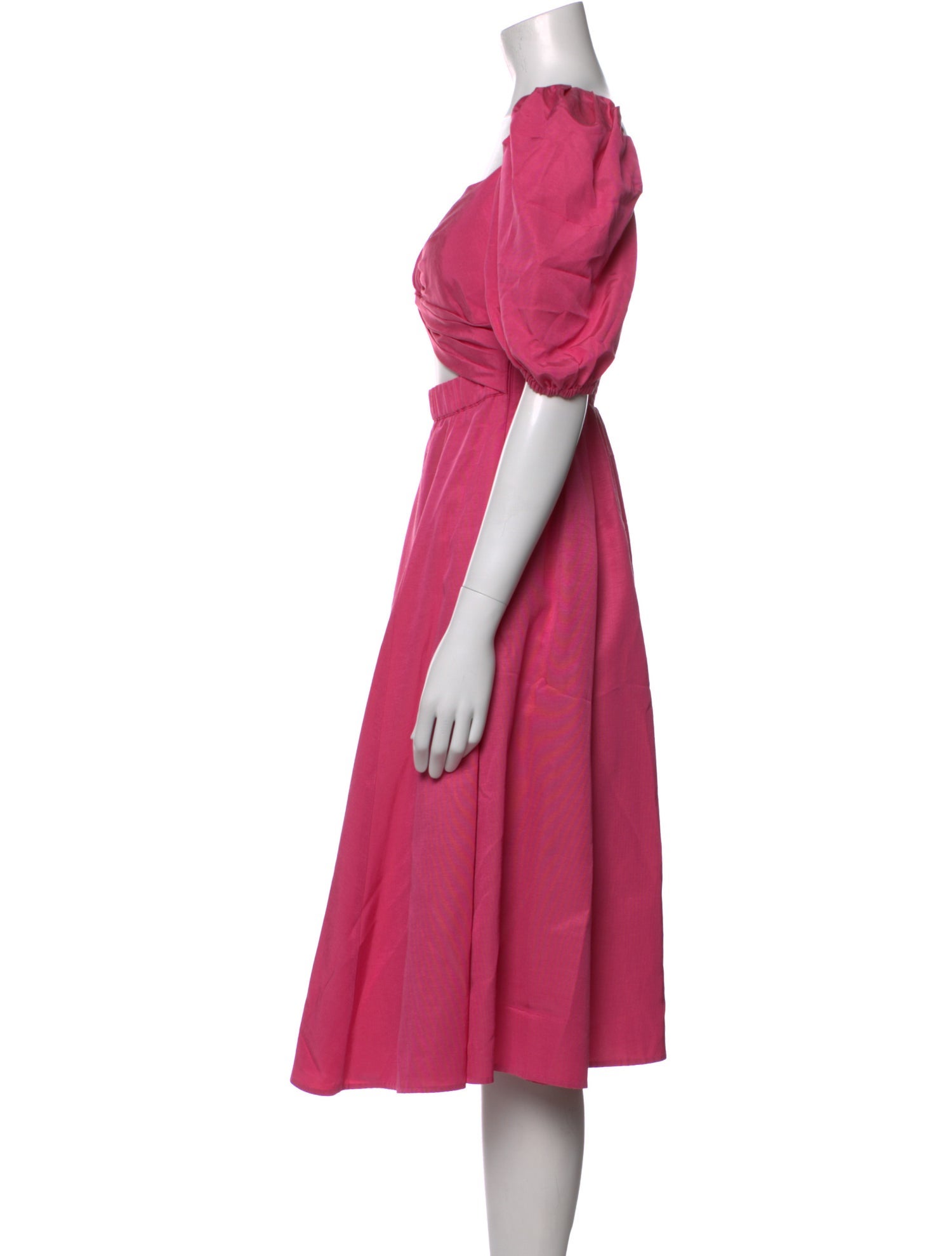 Kate Spade New York Square Neckline Midi Length Dress