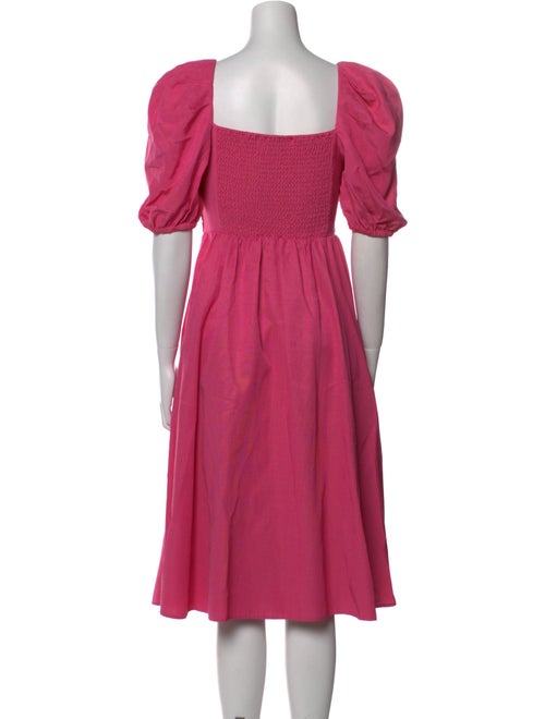 Kate Spade New York Square Neckline Midi Length Dress