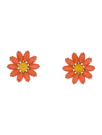 Kate Spade New York Resin Flower Stud Earrings