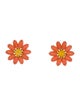 Kate Spade New York Resin Flower Stud Earrings