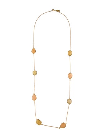 Kate Spade New York Crystal & Resin Station Necklace