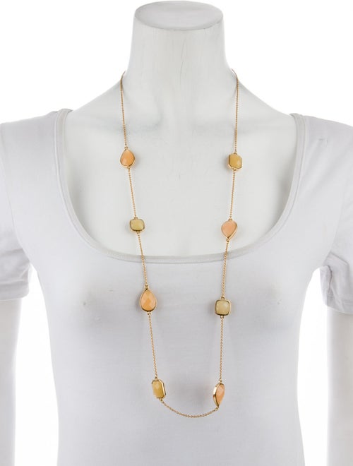 Kate Spade New York Crystal & Resin Station Necklace