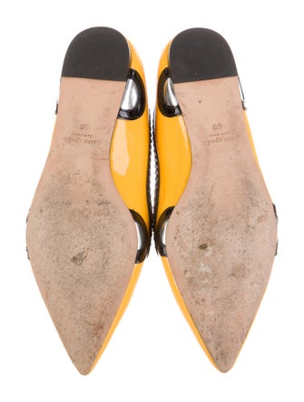 Kate Spade New York Patent Leather Printed Loafers