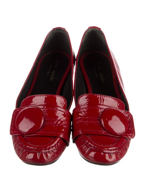 Kate Spade New York Patent Leather Loafer Sneakers