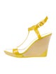 Kate Spade New York Patent Leather T-Strap Sandals