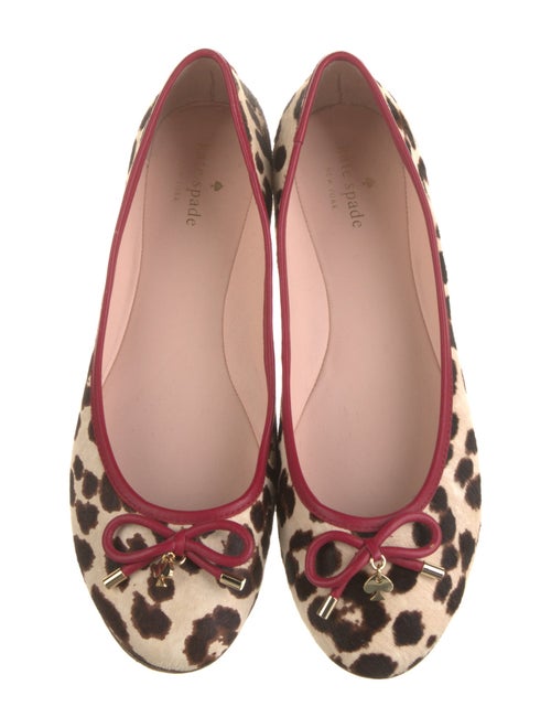 Kate Spade New York Ponyhair Animal Print Ballet Flats
