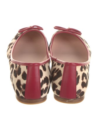 Kate Spade New York Ponyhair Animal Print Ballet Flats