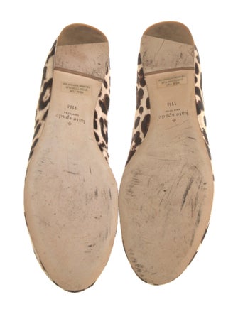 Kate Spade New York Ponyhair Animal Print Ballet Flats