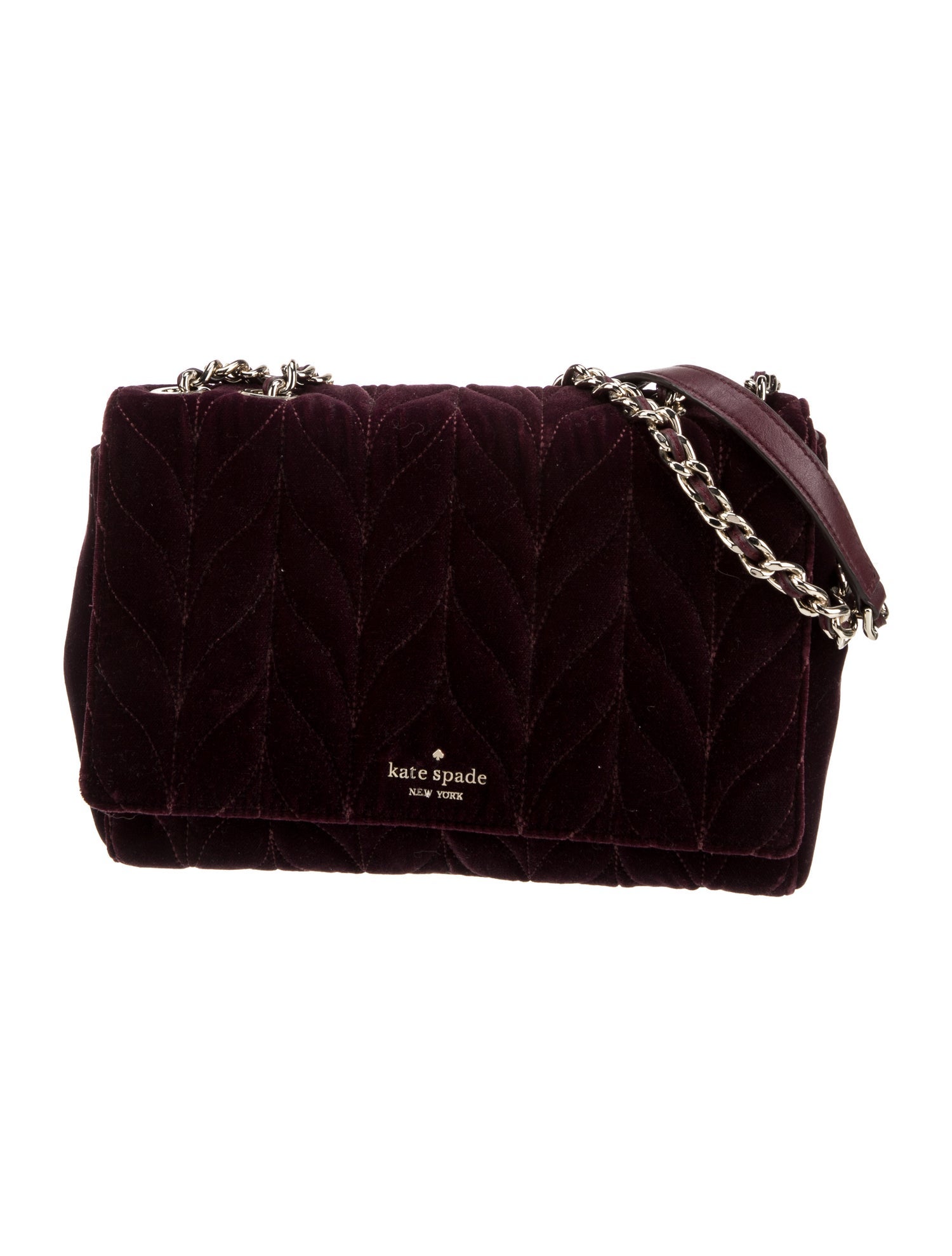 Kate Spade New York Velvet Shoulder Bag