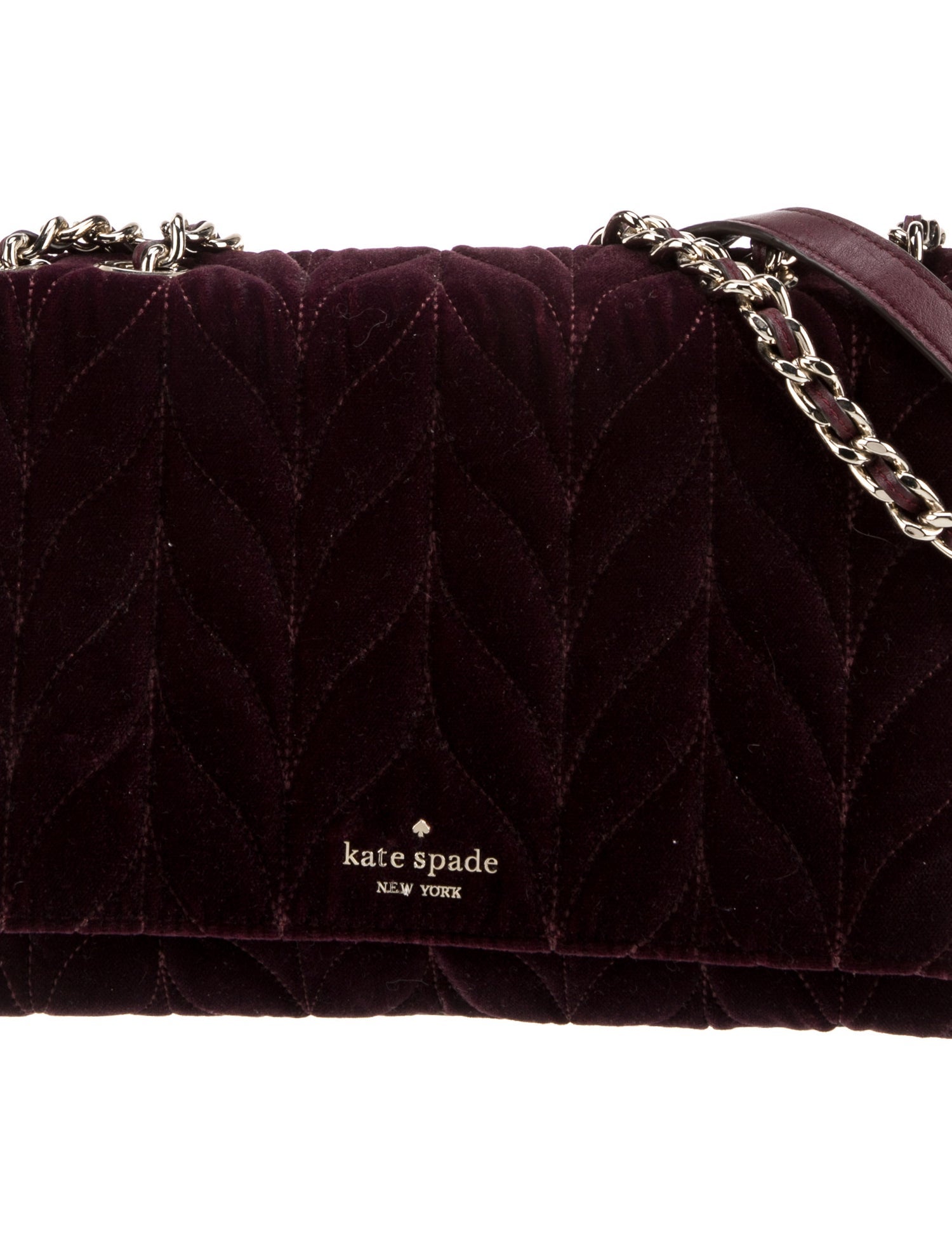 Kate Spade New York Velvet Shoulder Bag