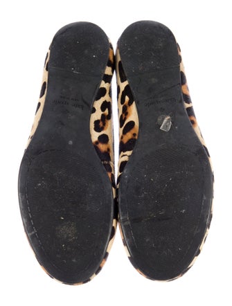 Kate Spade New York Ponyhair Animal Print Ballet Flats