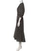 Kate Spade New York Polka Dot Print Long Dress