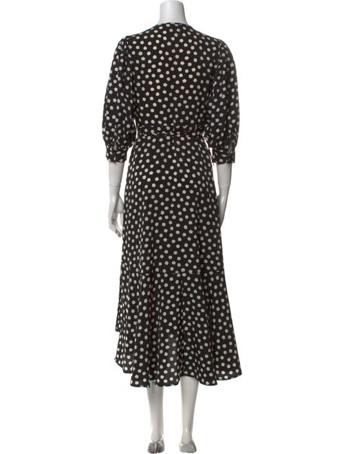 Kate Spade New York Polka Dot Print Long Dress