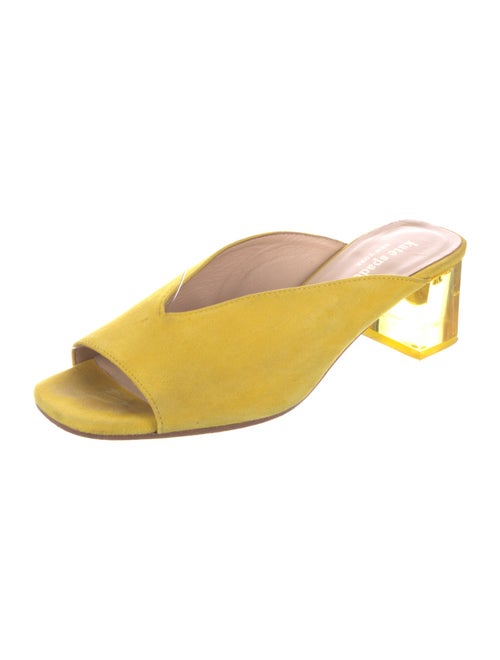 Kate Spade New York Suede Studded Accents Slides