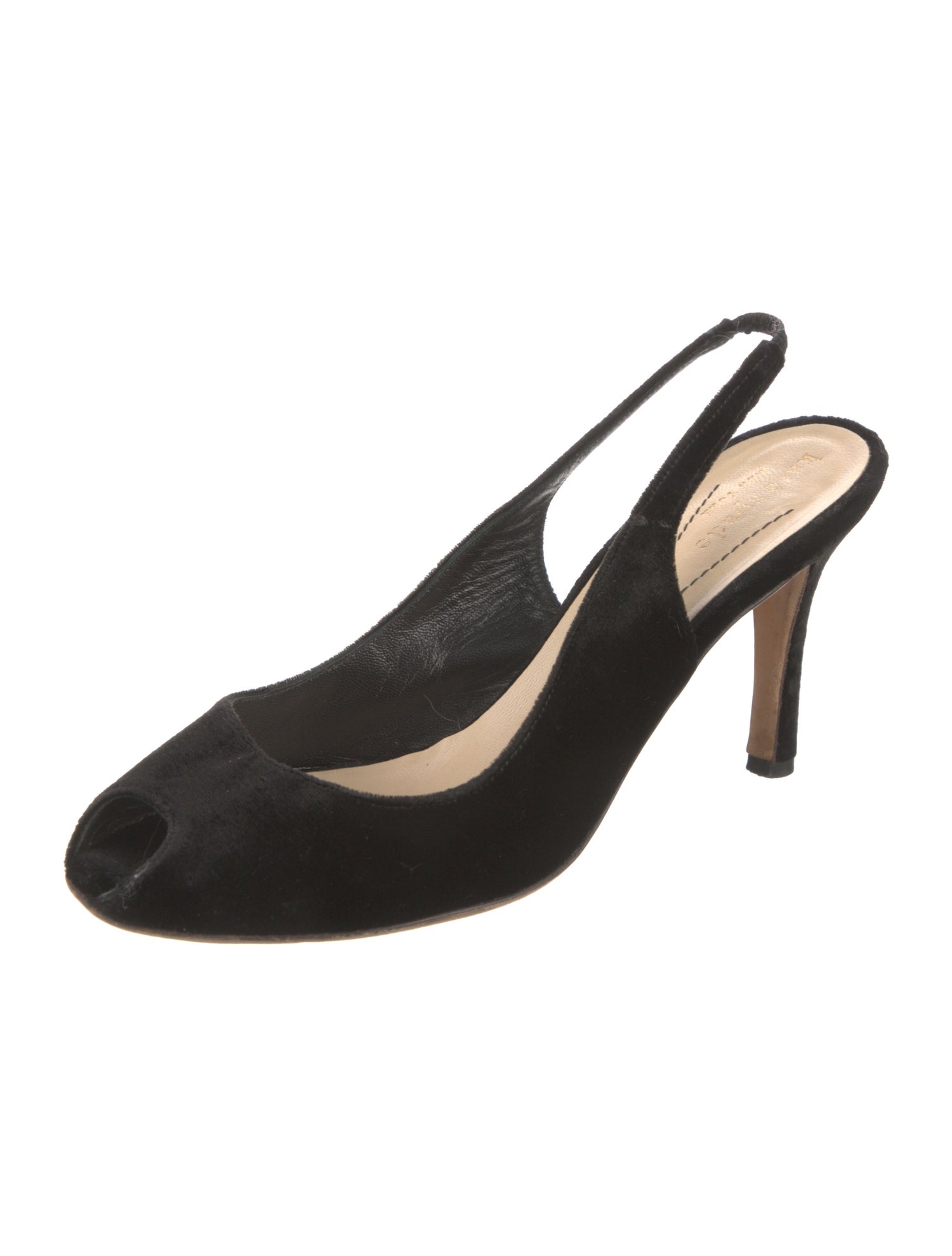 Kate Spade New York Velvet Bow Accents Slingback Pumps