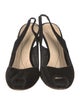 Kate Spade New York Velvet Bow Accents Slingback Pumps