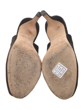 Kate Spade New York Velvet Bow Accents Slingback Pumps