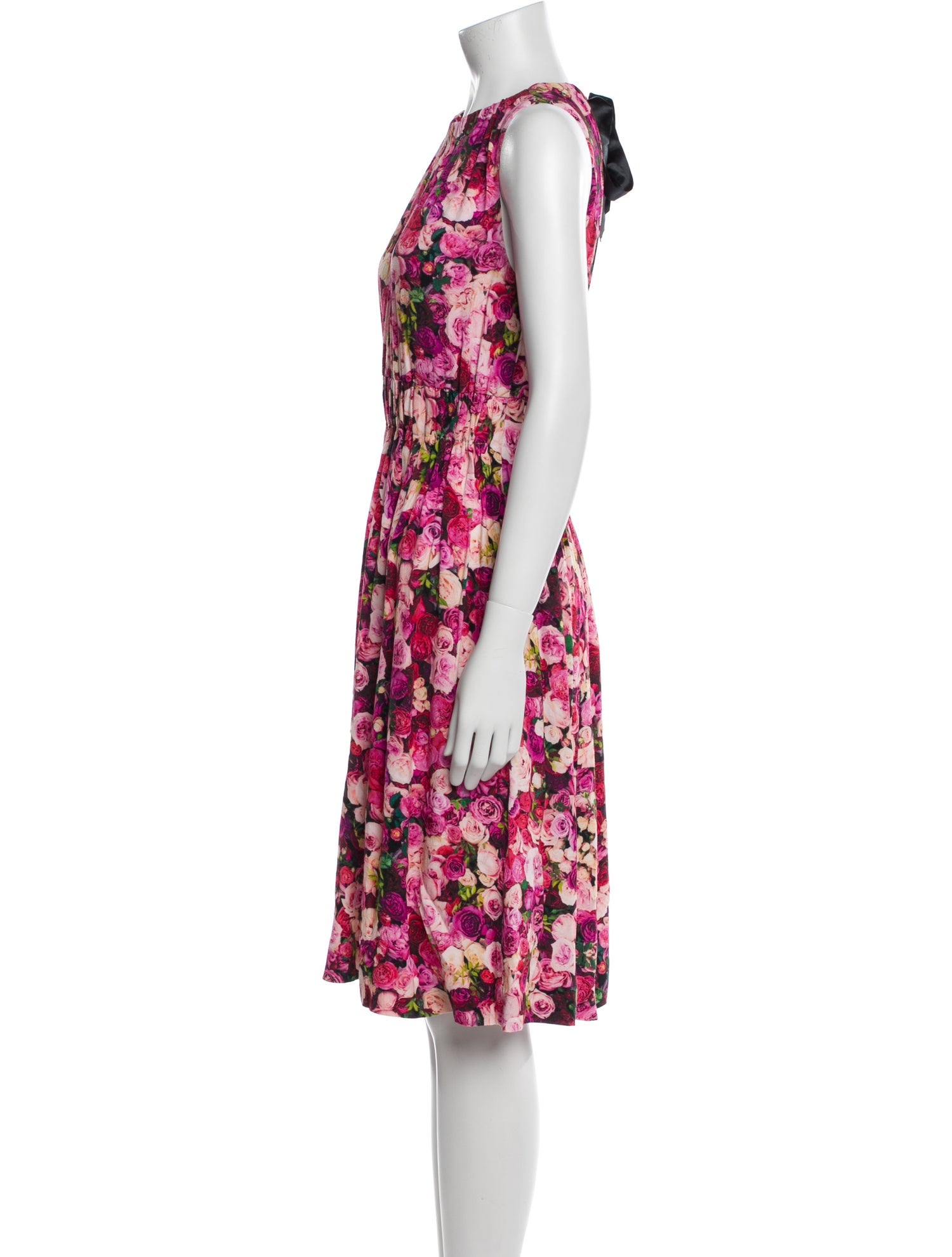 Kate Spade New York Floral Print Knee-Length Dress
