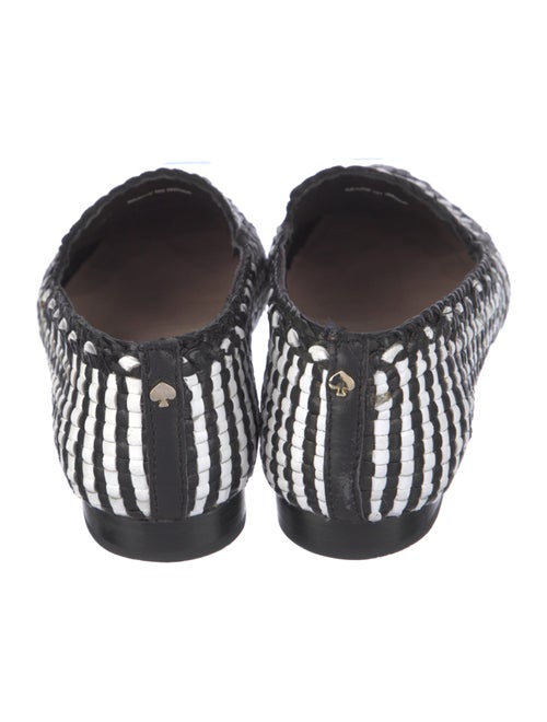 Kate Spade New York Leather Striped Loafers