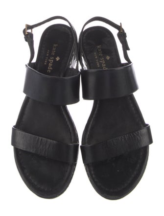 Kate Spade New York Leather Slingback Sandals