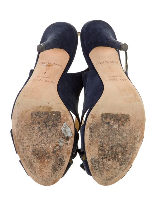 Kate Spade New York Suede Bow Accents Slingback Sandals