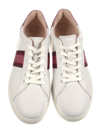 Kate Spade New York Leather Striped Sneakers