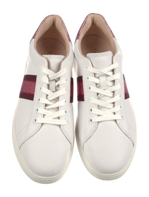 Kate Spade New York Leather Striped Sneakers