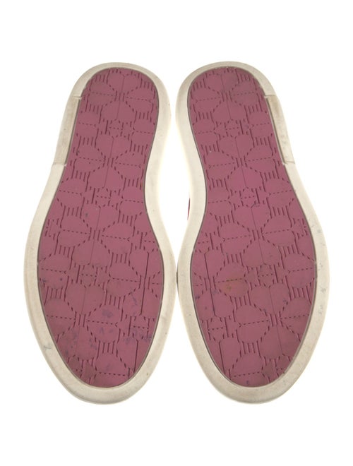 Kate Spade New York Leather Striped Sneakers