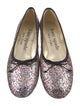 Kate Spade New York Glitter Bow Accents Ballet Flats
