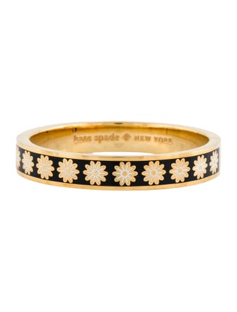 Kate Spade New York Oops a Daisy Enamel Hinged Bangle