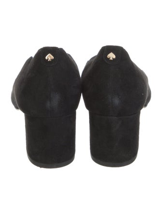 Kate Spade New York Suede Scalloped Accent Pumps