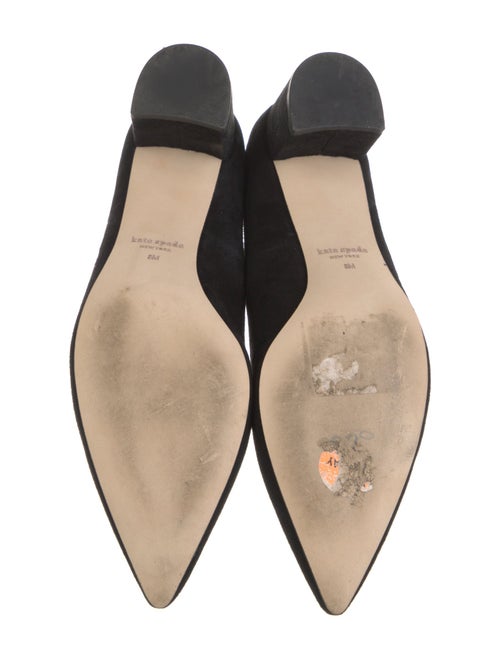 Kate Spade New York Suede Scalloped Accent Pumps