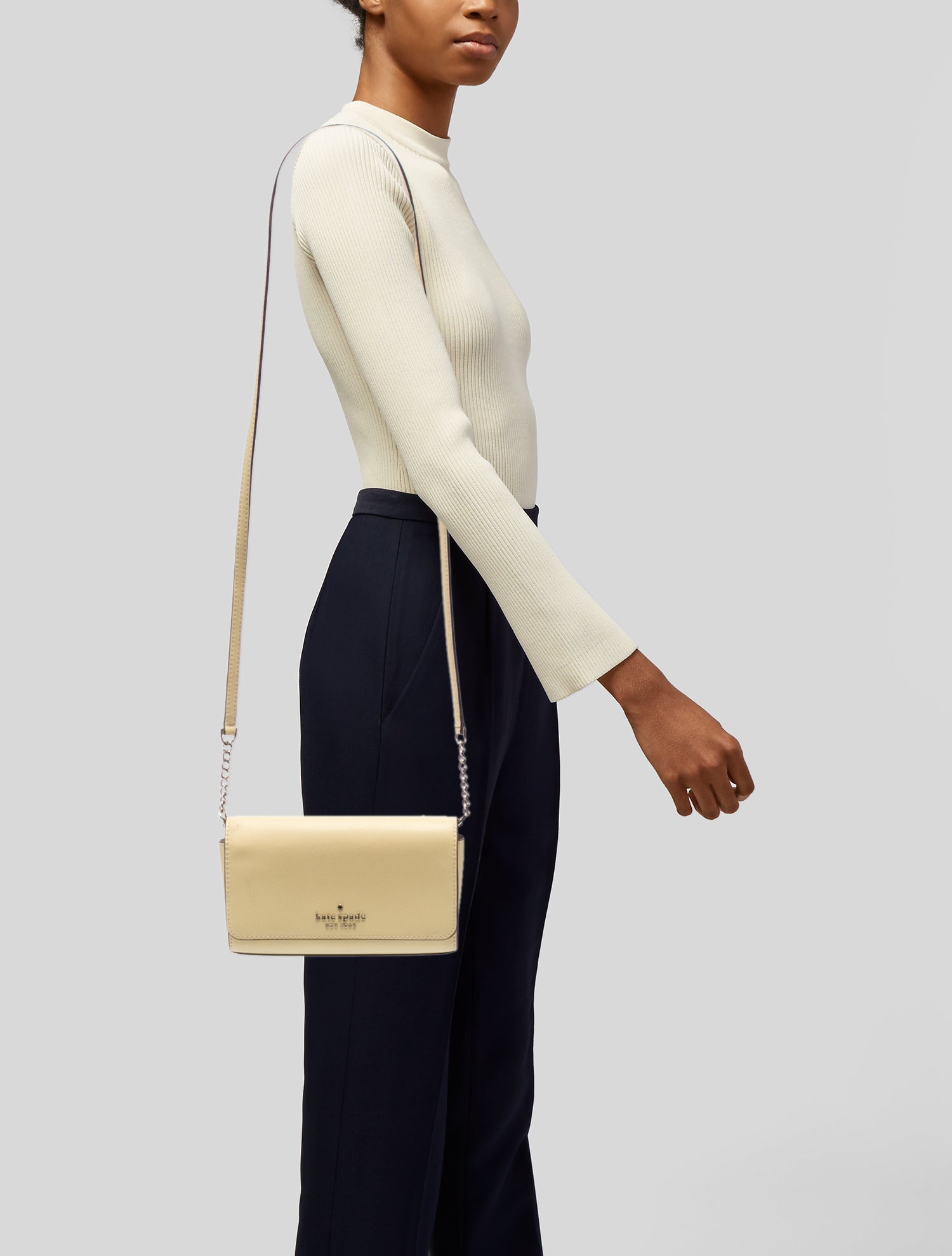 Kate Spade New York Saffiano Leather Crossbody Bag