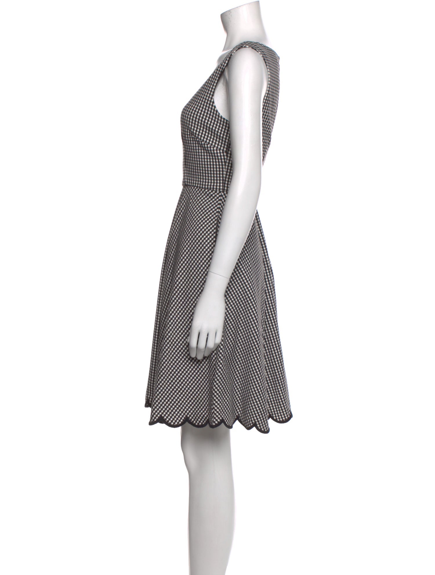 Kate Spade New York Plaid Print Mini Dress