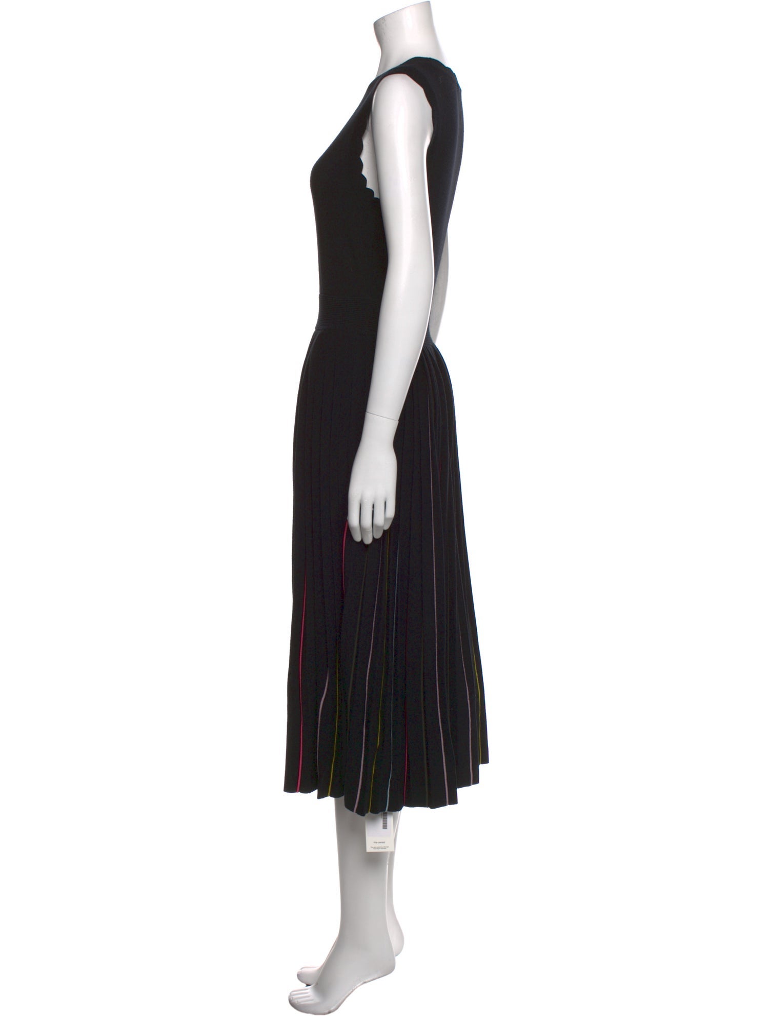 Kate Spade New York Striped Midi Length Dress