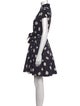 Kate Spade New York Floral Print Mini Dress