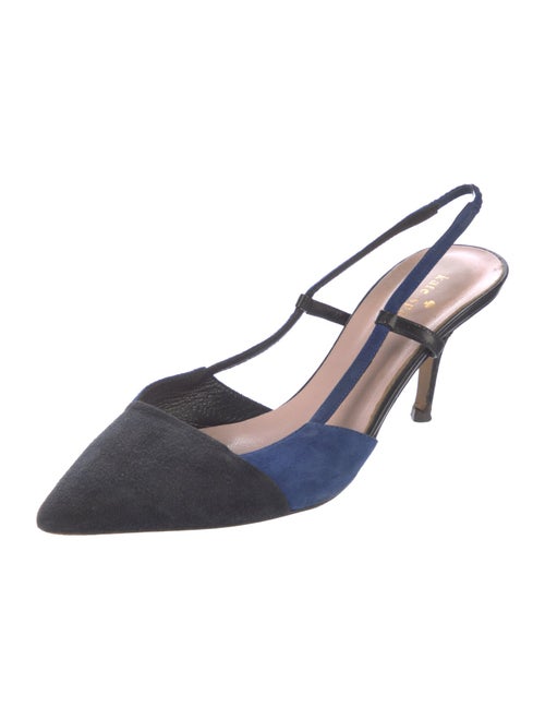 Kate Spade New York Suede Printed Slingback Pumps