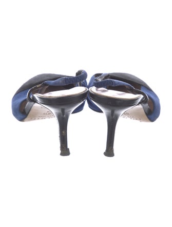 Kate Spade New York Suede Printed Slingback Pumps