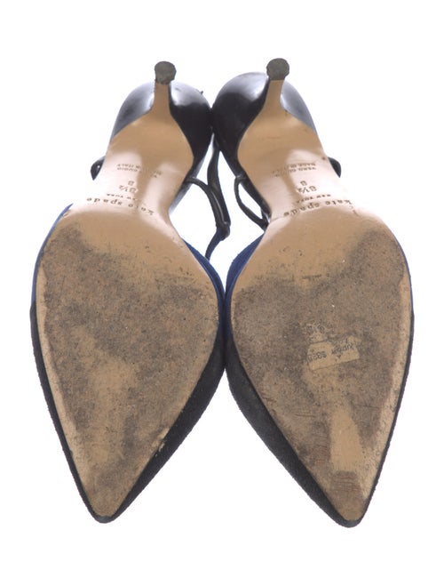 Kate Spade New York Suede Printed Slingback Pumps