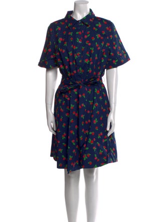Kate Spade New York Printed Knee-Length Dress