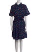Kate Spade New York Printed Knee-Length Dress