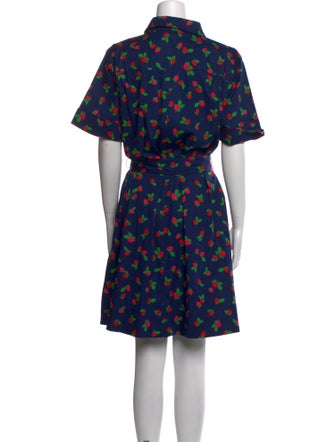 Kate Spade New York Printed Knee-Length Dress