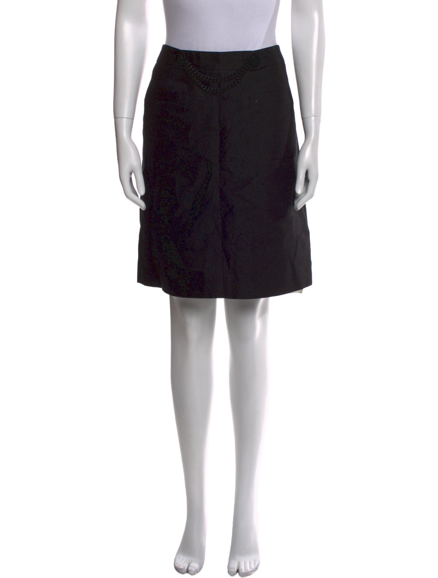 Kate Spade New York Pleated Accents Knee-Length Skirt
