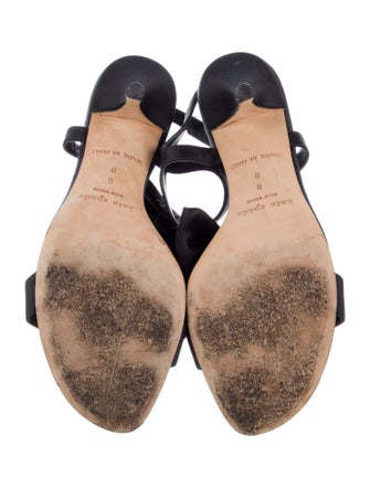 Kate Spade New York Satin Bow Accents Slingback Sandals