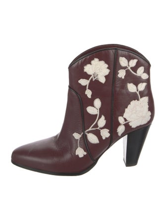 Kate Spade New York Leather Animal Print Western Boots
